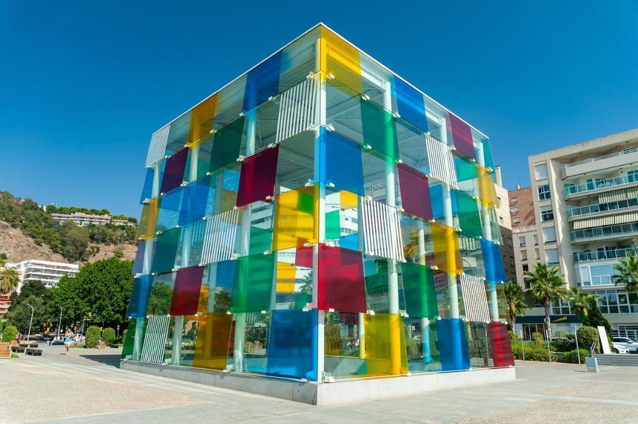 Del Parque Flats Central Málaga Eksteriør bilde