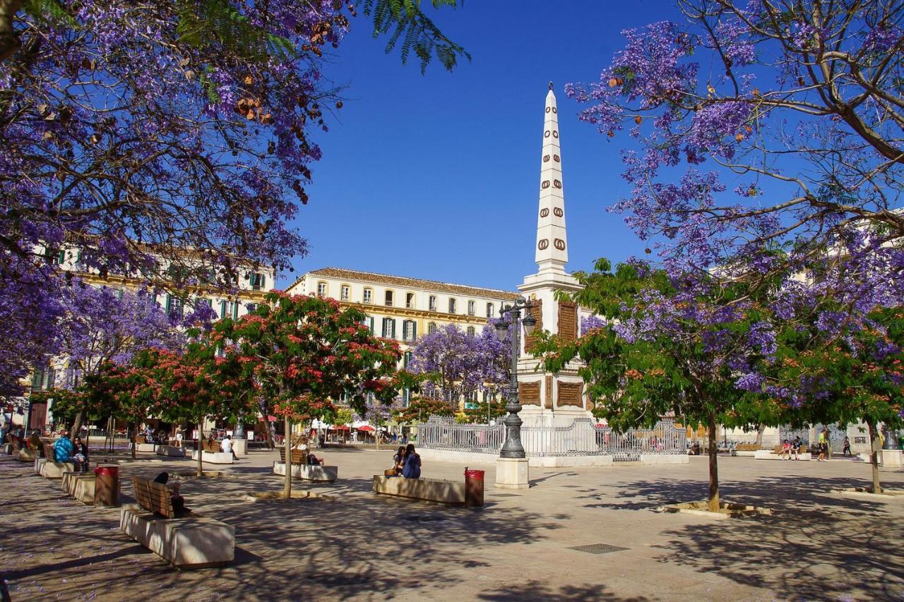 Del Parque Flats Central Málaga Eksteriør bilde