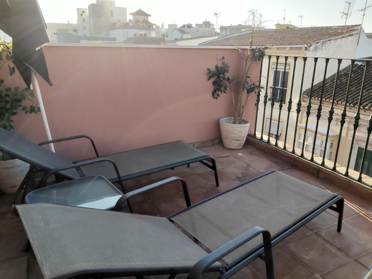 Del Parque Flats Central Málaga Eksteriør bilde